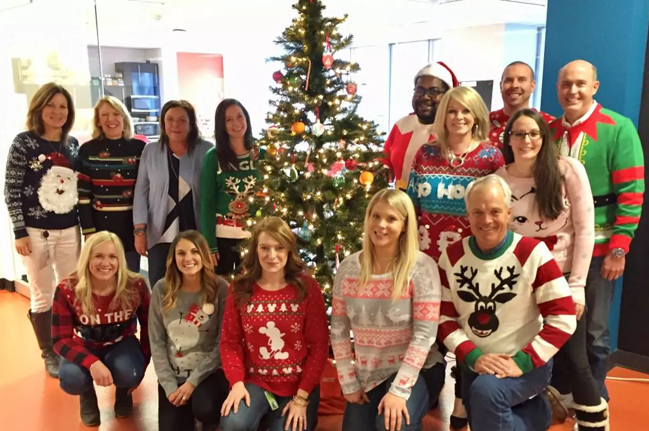 Ugly Christmas Sweater Office Party