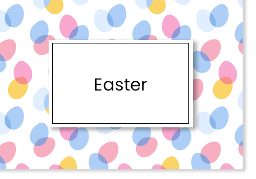 Easter ecard greeting card title card